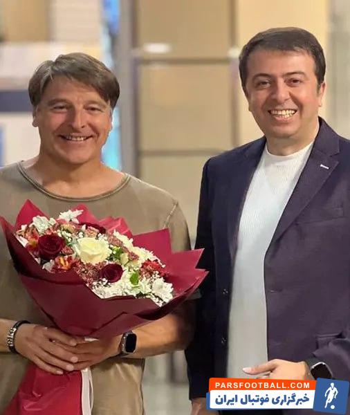 میشاییل اوئنینگ مربی جدید پرسپولیس وارد تهران شد