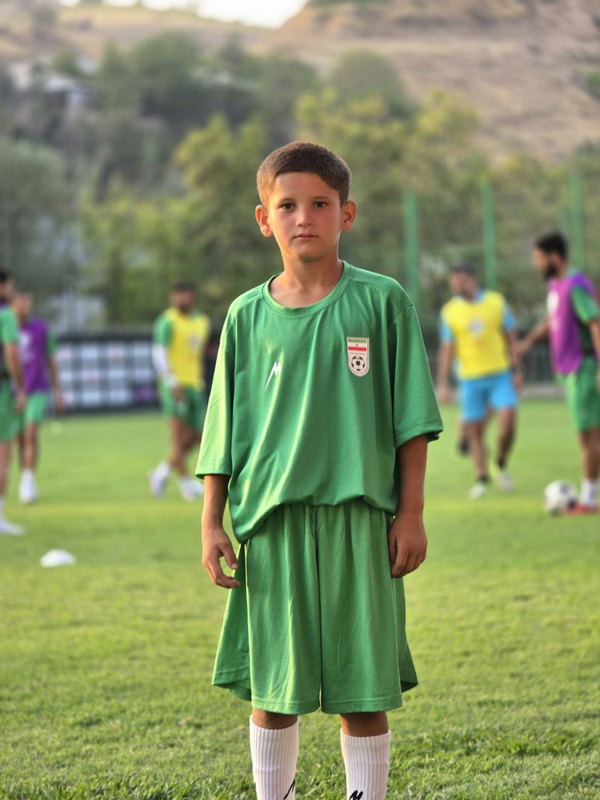 عکس| میهمان ویژه تمرین تیم ملی ایران