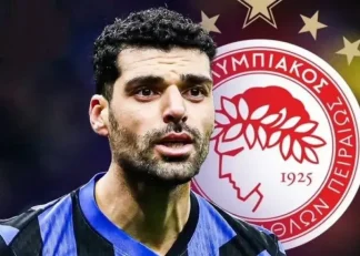 تصاویر مهدی طارمی در پیراهن تیم المپیاکوس یونان