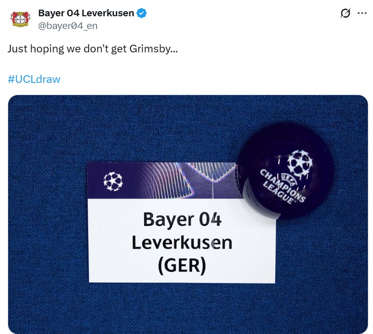 توییت بایرلورکوزن