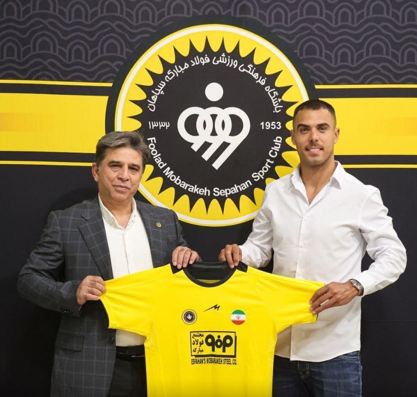 عکس از ریکاردو آلوز خرید جدید سپاهان