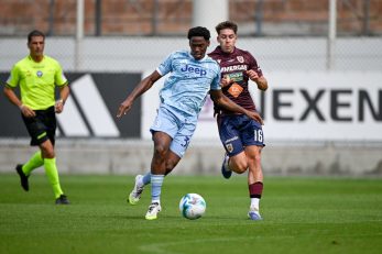 اولین بازی جاناتان دیوید برای یوونتوس در دیدار برابر رجینا