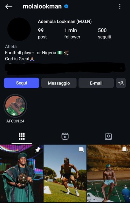 اینستاگرام آدمولا لوکمن