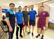 تصاویری از اخذ تست های پزشکی از داوران فعال در لیگ برتر در ایفمارک