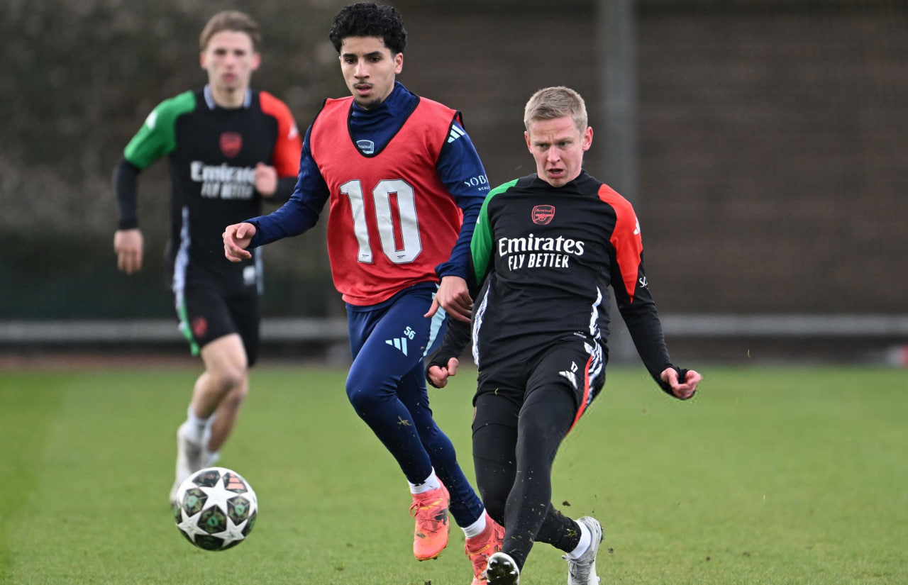 oleksandr_zinchenko_and_salah-eddine_oulad_mhand_of_arsenal-2025 صلاح الدین اولادمهند هافبک آرسنال و تیم ملی هلند - الکساندر زینچنکو هافبک اوکراینی تیم آرسنال انگلیس - لیگ برتر ایران