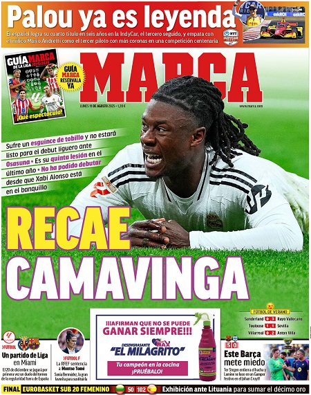 مارکا - 11 اوت 2025