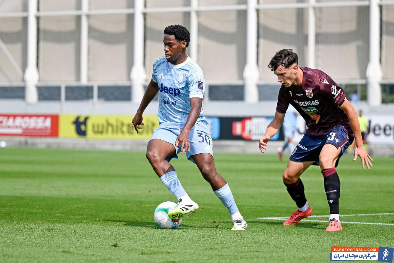 اولین بازی جاناتان دیوید برای یوونتوس در دیدار برابر رجینا