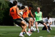 تصاویری از حضور فرانکو ماستانتونو در تمرین رئال مادرید