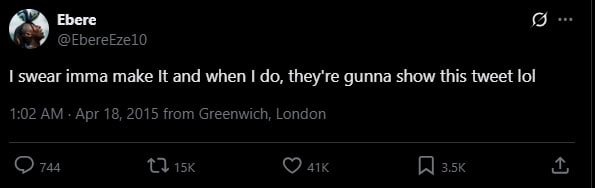 توییت ابرچی ازه