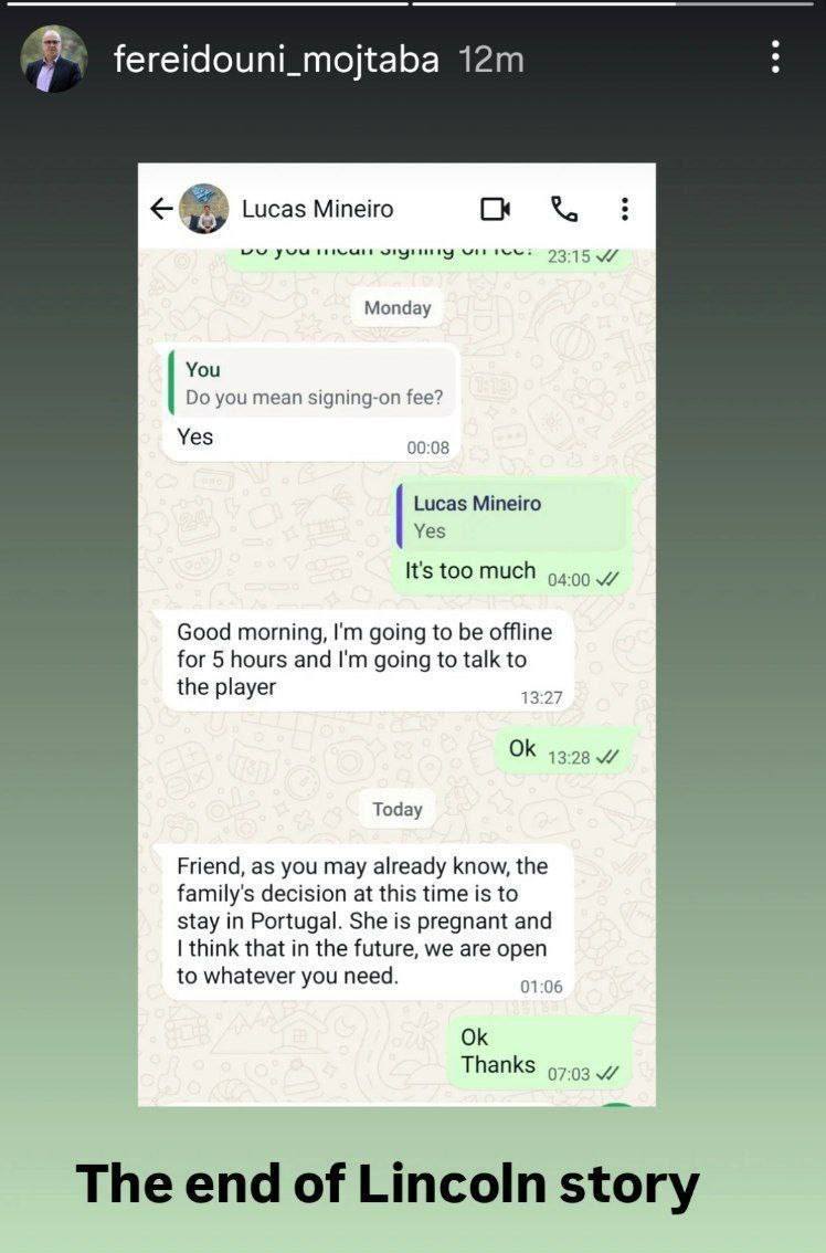 استوری عضو هیات مدیره استقلال