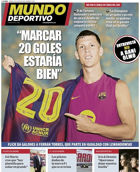 موندو دپورتیوو - 2 اوت 2025