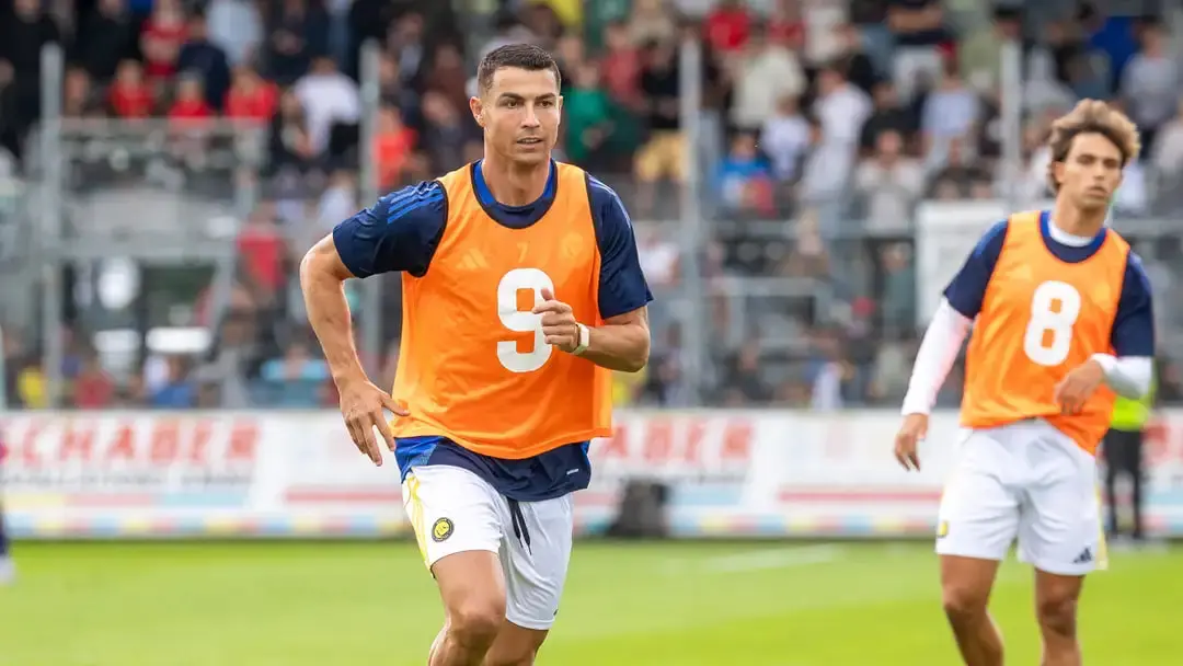 کریستیانو رونالدو با شماره 9 در تمرینات النصر حضور پیدا کرد