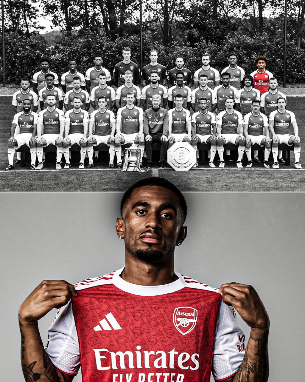reiss_nelson_2025-08-23 عکس تیمی فصل 18-2017 آرسنال و ریس نلسون