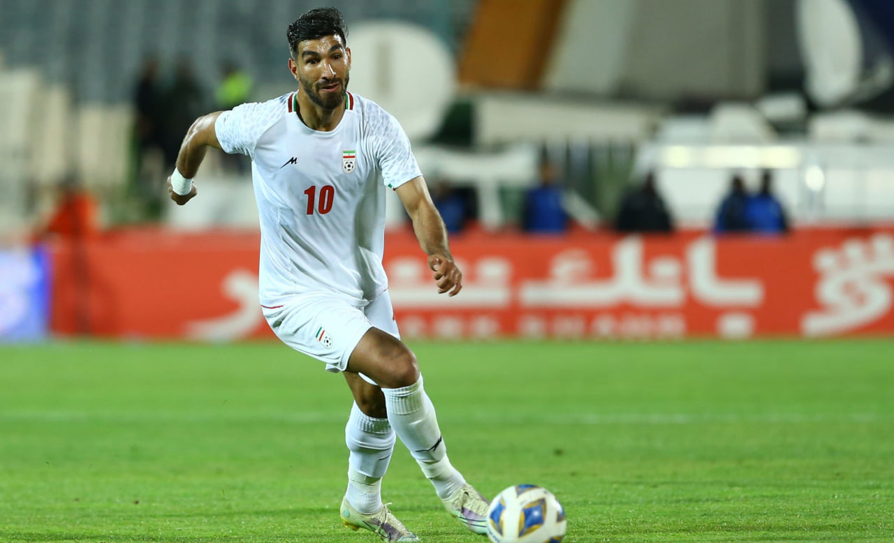 شهریار مغانلو بازیکن تیم ملی ایران و مهاجم کلبا امارات - لیگ برتر ایران