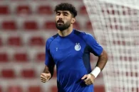 سامان فلاح غایب استقلال برابر ذوب آهن به دلیل مصدومیت