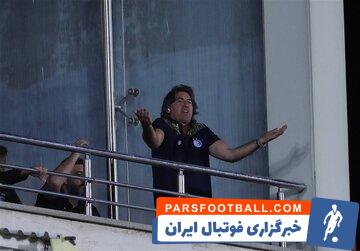 عیادت ریکاردو ساپینتو سرمربی استقلال از اکبر کارگرجم در بیمارستان