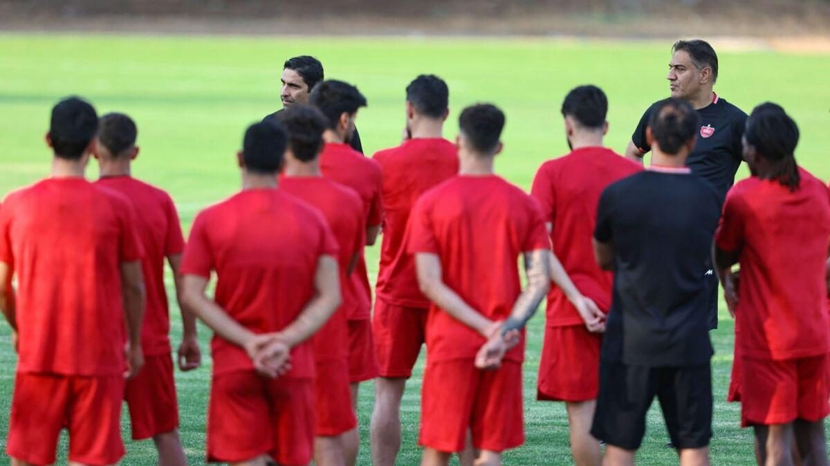 تمرین ۹۰ دقیقهای پرسپولیس دیروز پس از یک روز استراحت برگزار شد