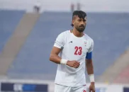 رامین رضاییان دیروز در بازی ایران و هند مدل موهای خود را تغییر داد