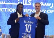 کلارنس سیدورف برای شرکت در جلسه فنی باشگاه استقلال وارد تهران شد