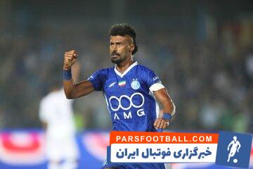 رامین رضاییان دیروز بازی استقلال و پیکان را از نزدیک تماشا کرد