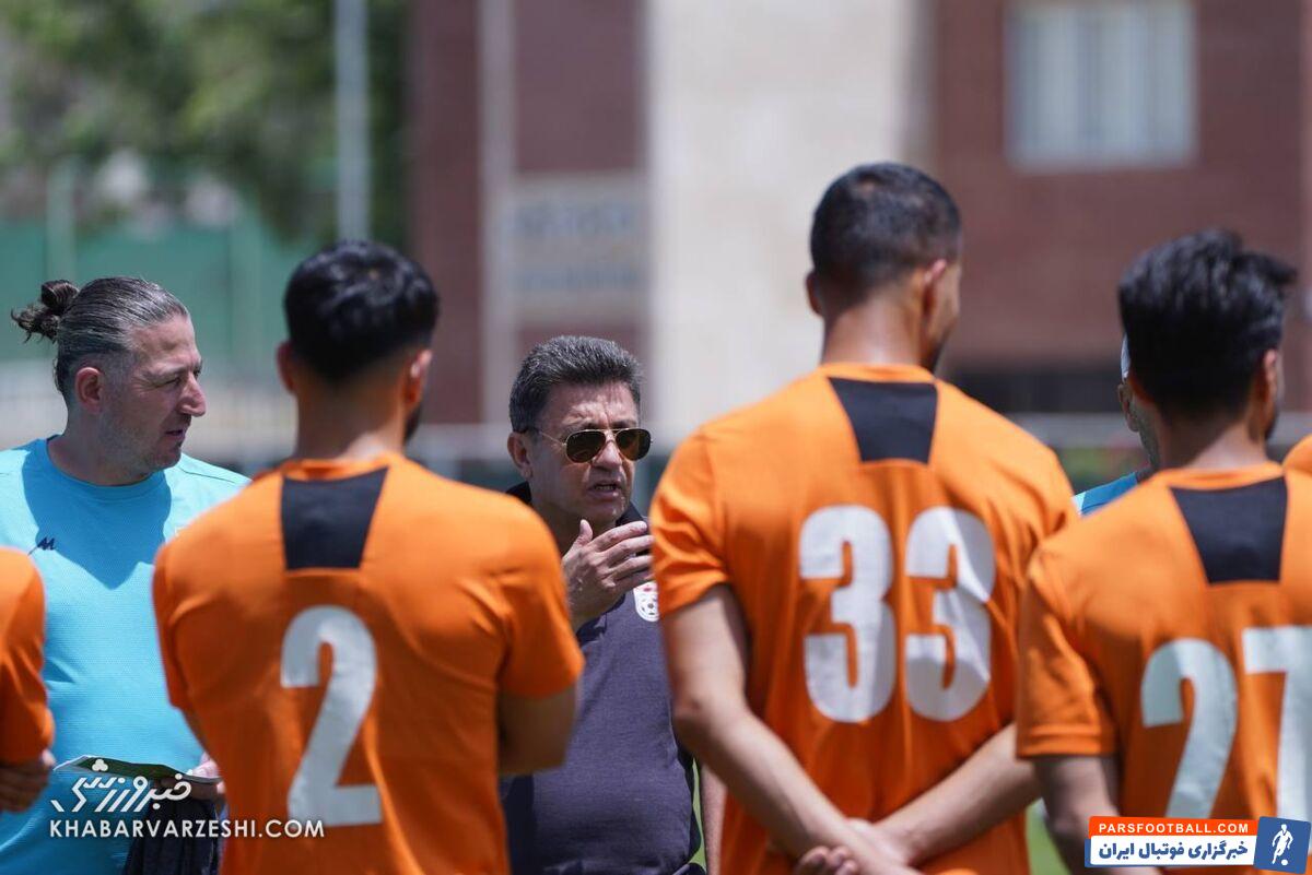 تمرین تیم ملی فوتبال