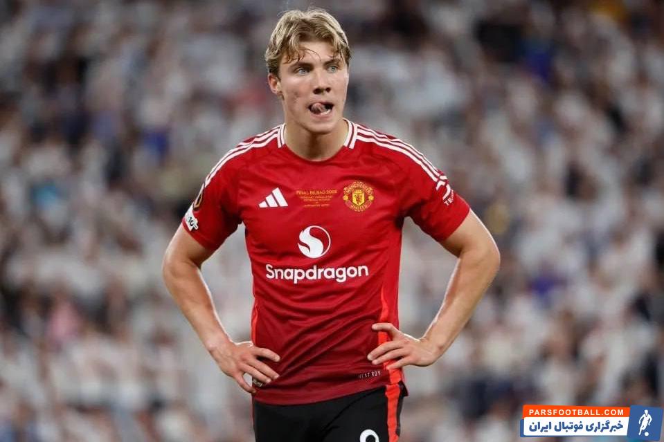 راسموس هویلون در پیراهن باشگاه ناپولی