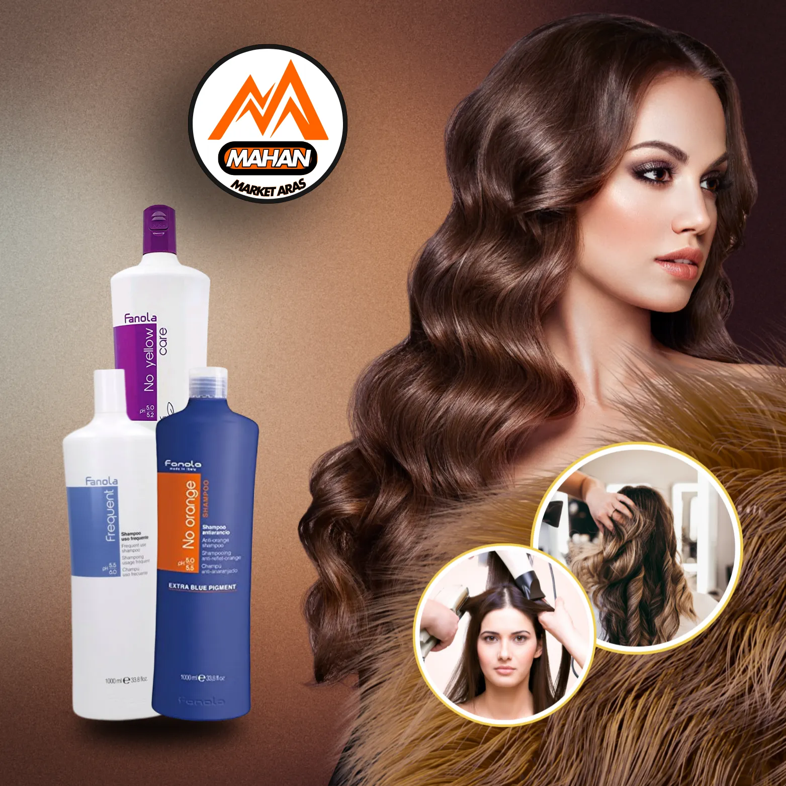شامپو ضد نارنجی فانولا: راهکاری حرفهای برای خنثیسازی تنالیته های ناخواسته در موهای رنگشده