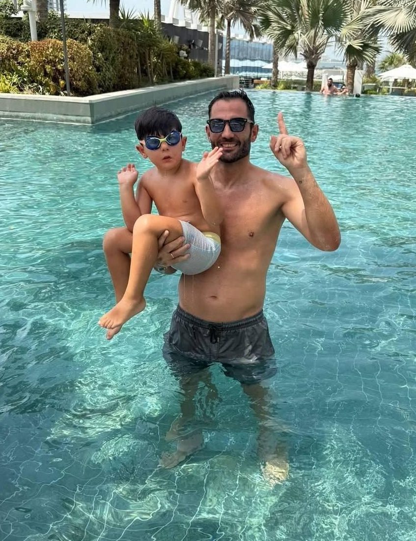 سفر خانوادگی آنتونیو آدان دروازهبان تازهوارد استقلال به دبی