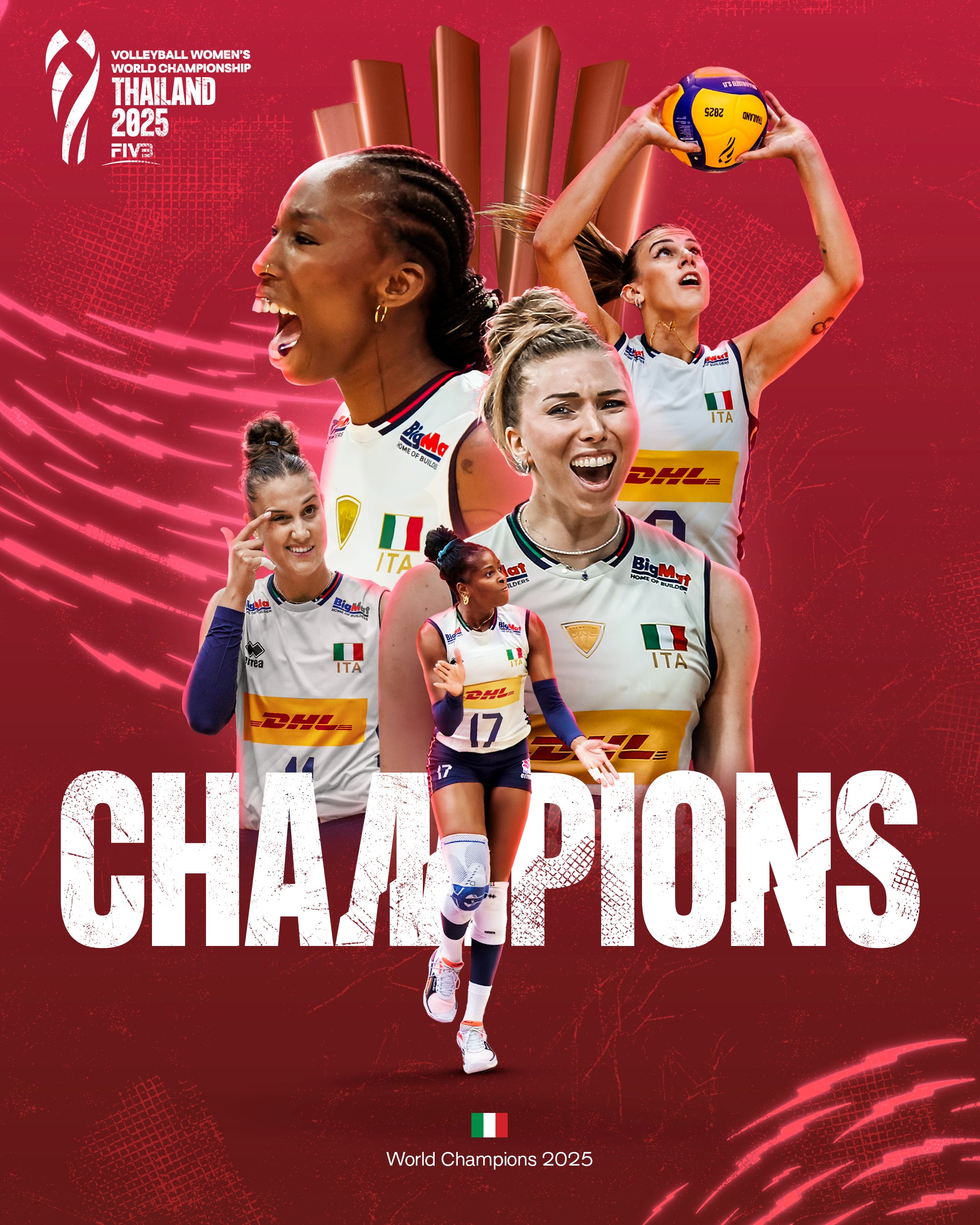 20250907_182353 پوستر قهرمانی ایتالیا در مسابقات قهرمانی جهان