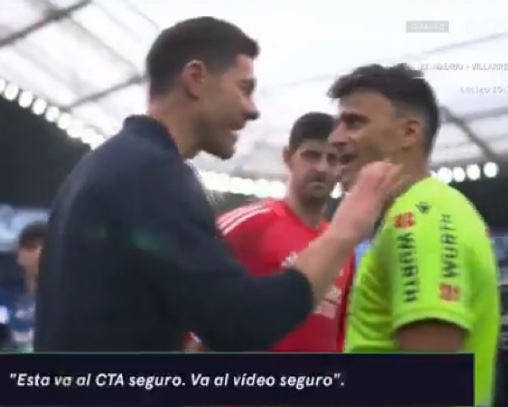 مکالمه ژابی آلونسو با داور جنجالی بازی رئال مادرید لو رفت