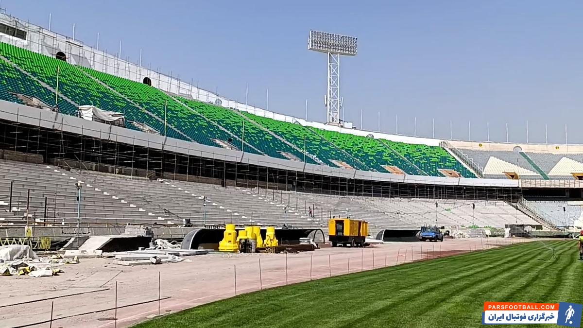 ثابت قدم مدیر توسعه و نگهداری اماکن ورزشی : ورزشگاه آزادی تا پایان ۱۴۰۵ کار دارد