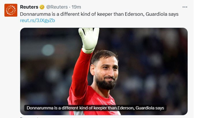 2106689_738-1 گواردیولا: دوناروما دروازهبانی متفاوت از ادرسون است