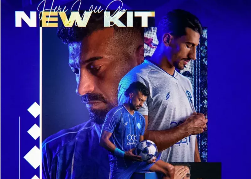 استقلال از کیت جدید خود برای حضور در لیگ قهرمانان آسیا دو رونمایی کرد.