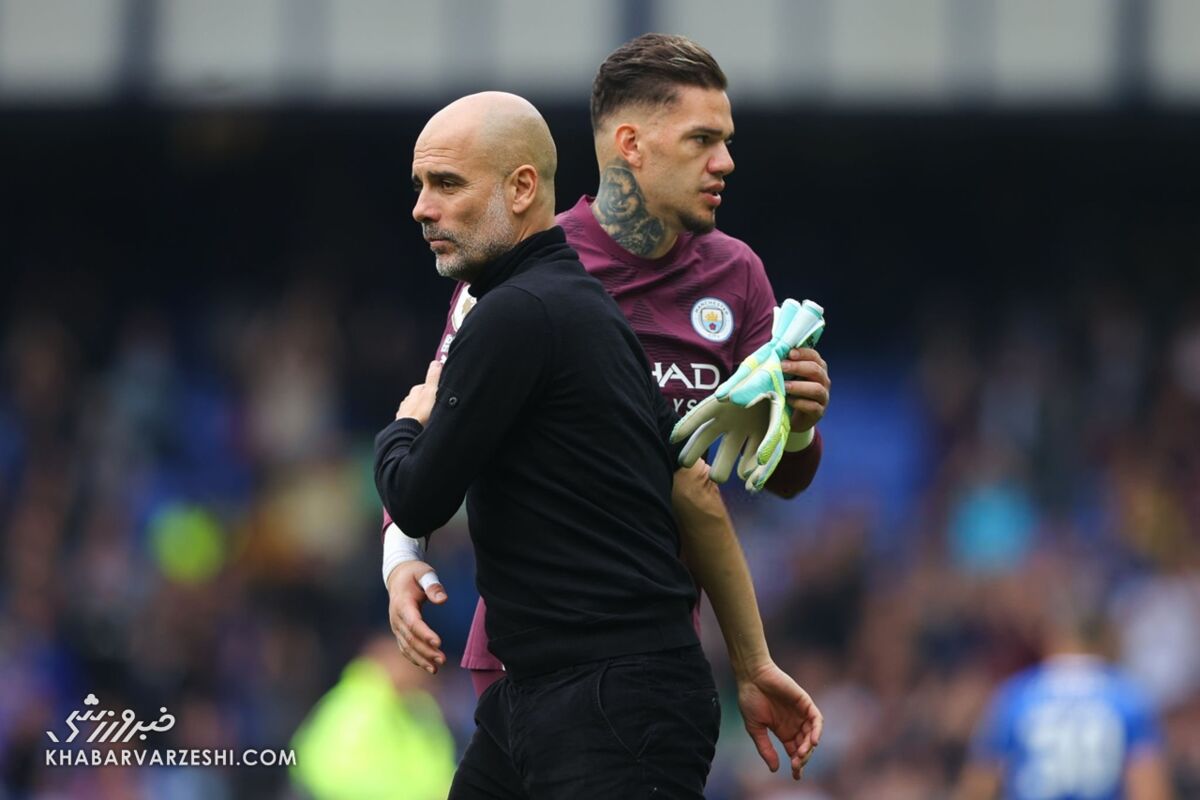 402414 پپ گواردیولا و ادرسون