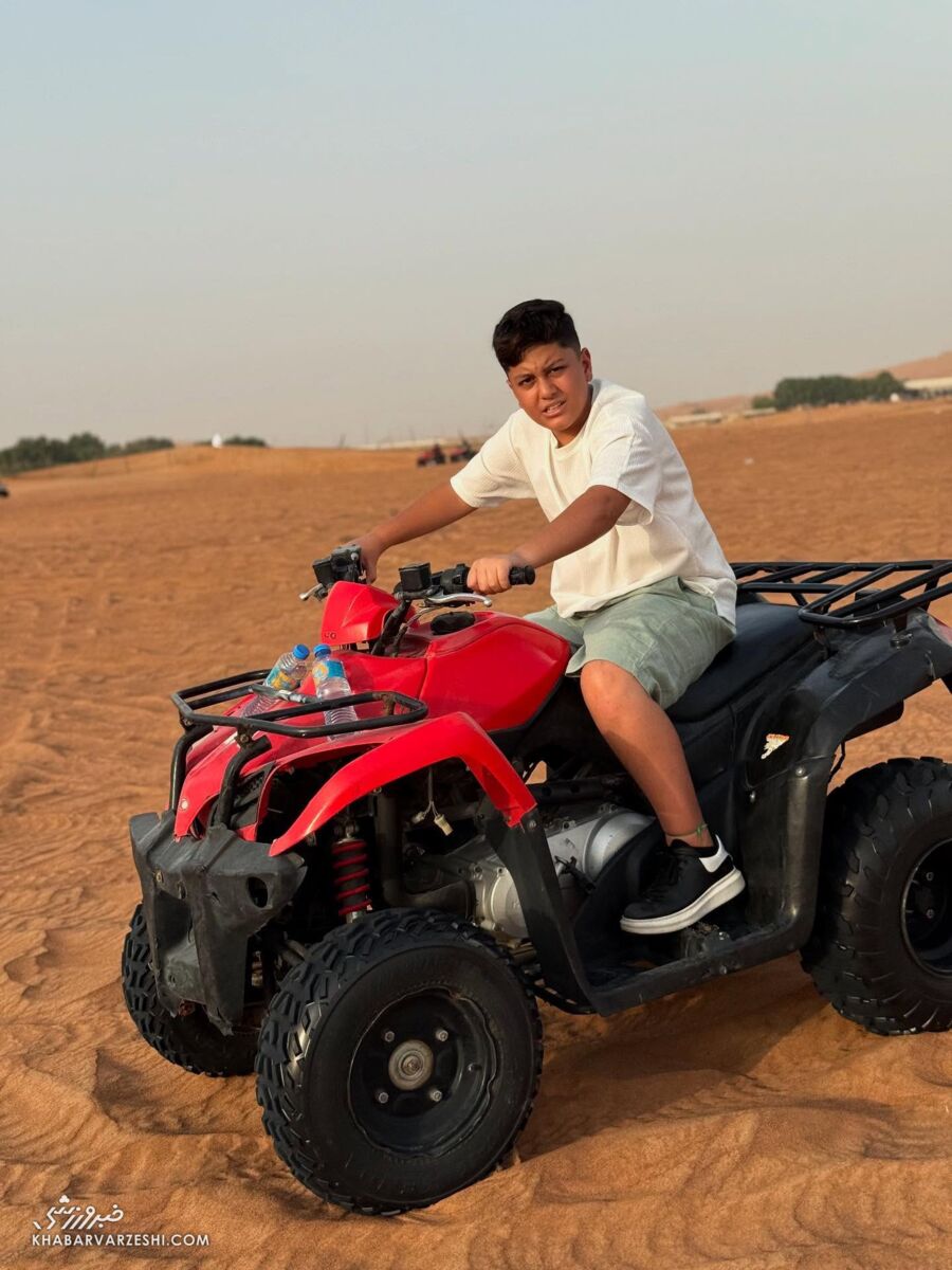 ترفند بیرانوند برای فراموشی تلخی‌ها +عکس