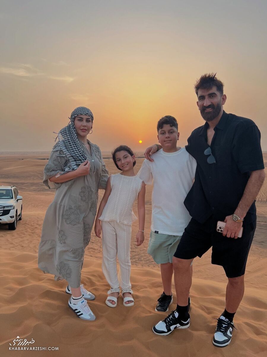 ترفند بیرانوند برای فراموشی تلخی‌ها +عکس