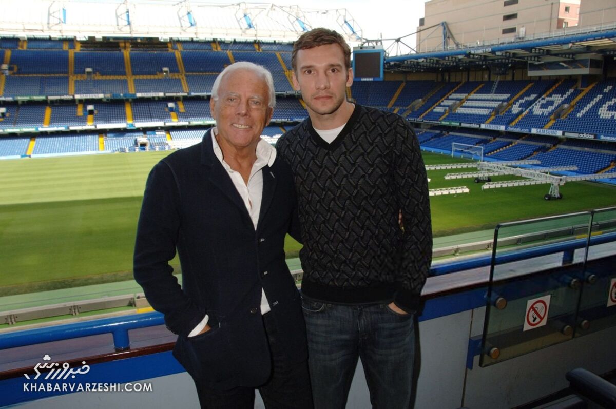 402771 جورجو آرمانی و آندری شوچنکو