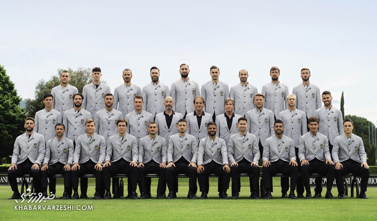 402777 لباس رسمی تیم ملی ایتالیا در یورو 2020