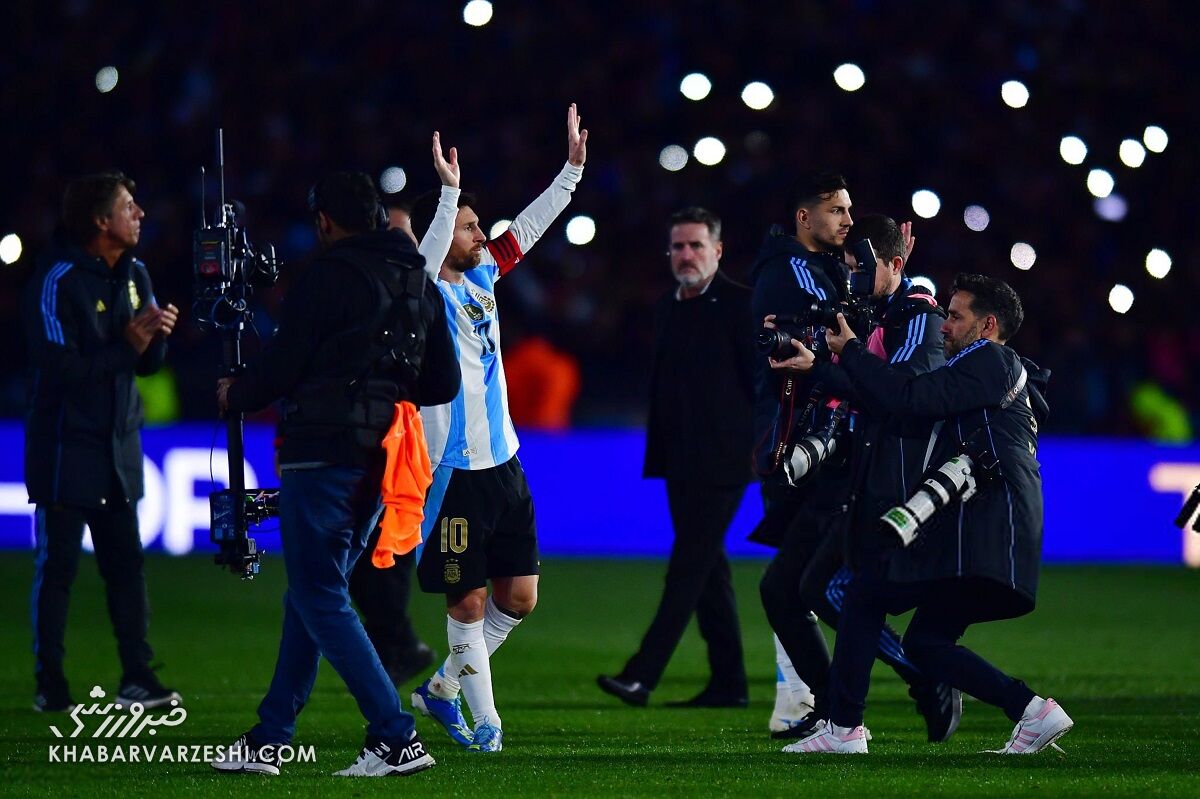402797 آخرین بازی لیونل مسی در آرژانتین