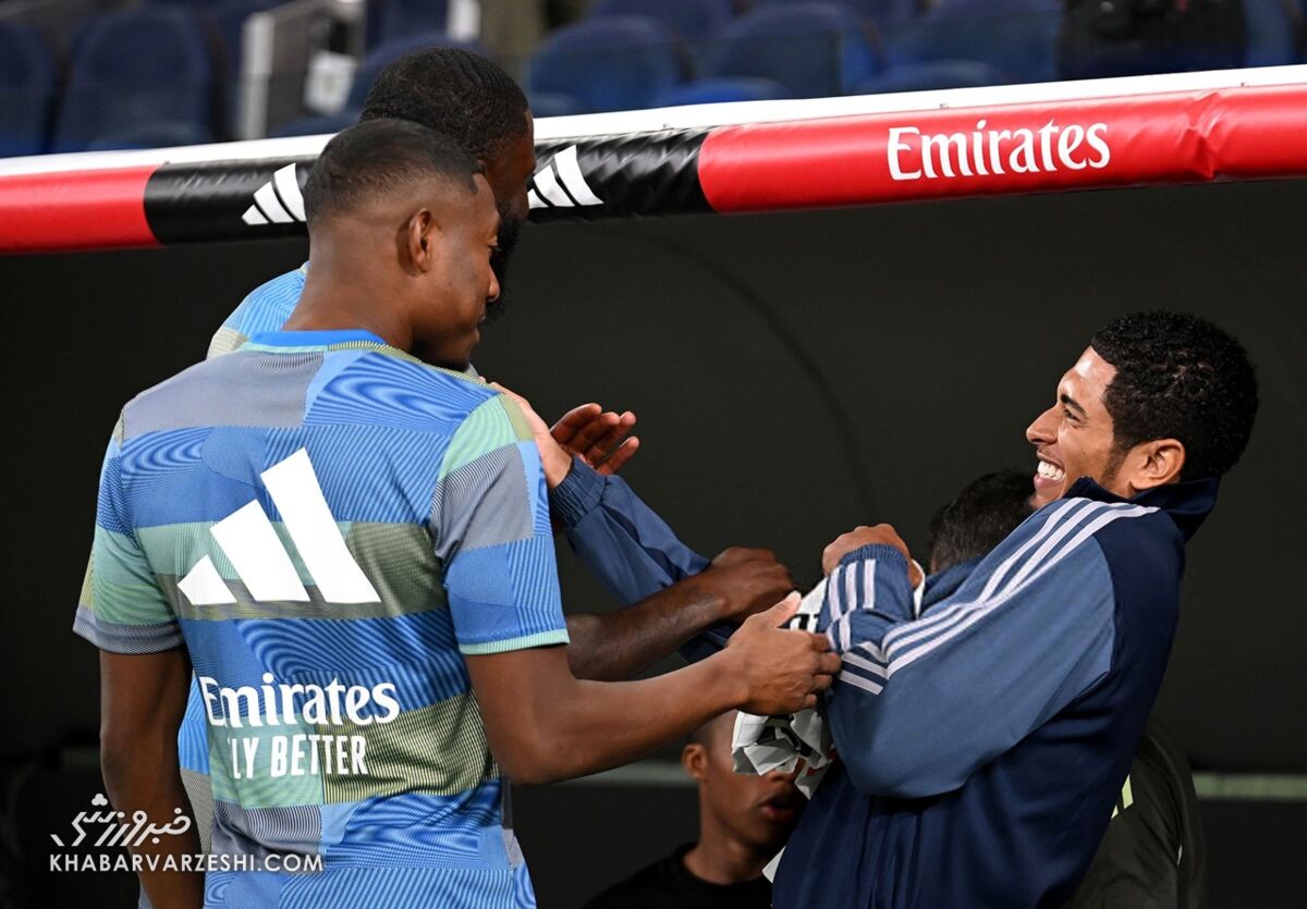 403044 جود بلینگام؛ آنتونیو رودیگر، داوید آلابا