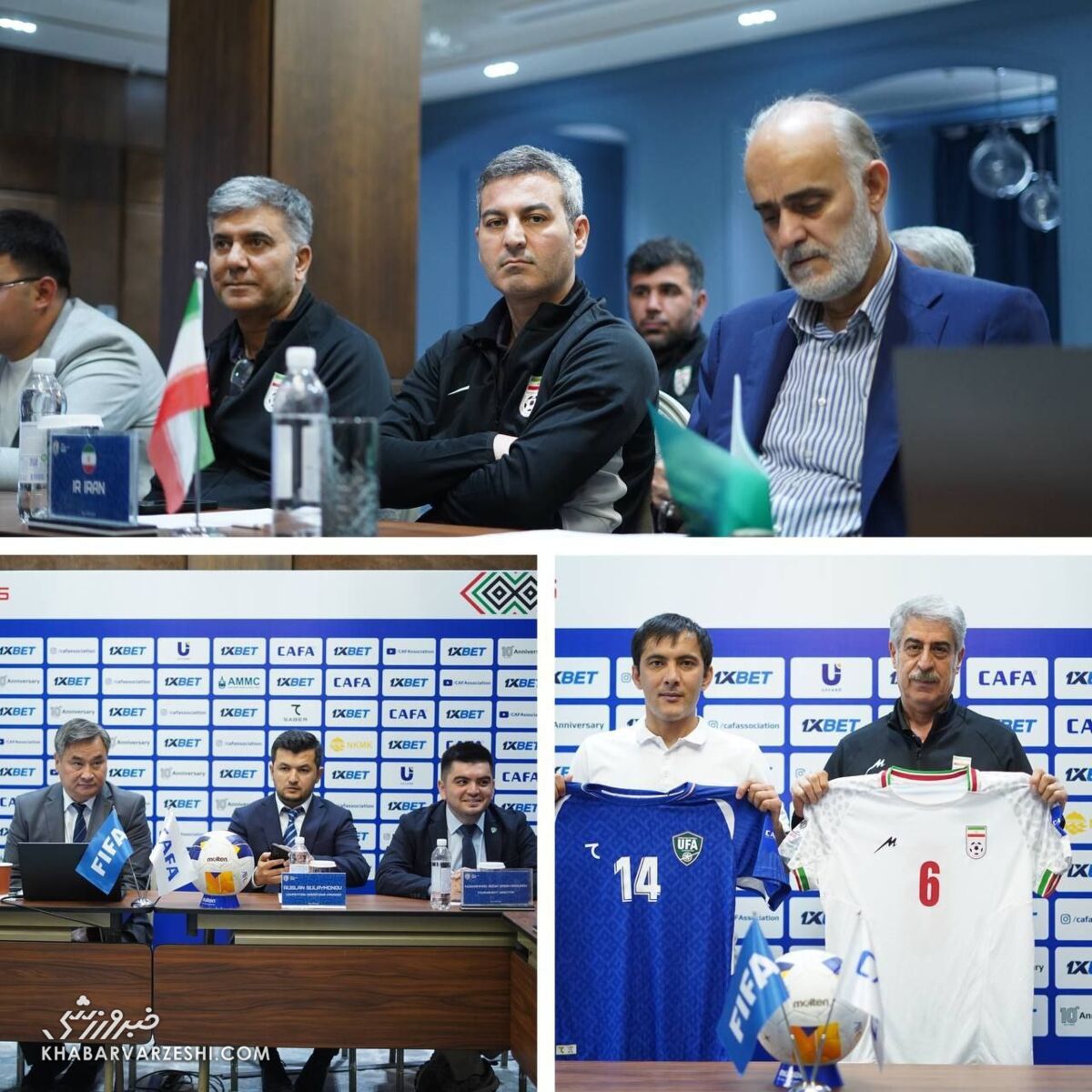 403052 رونمایی از لباس تیم ملی برای فینال کافا +عکس