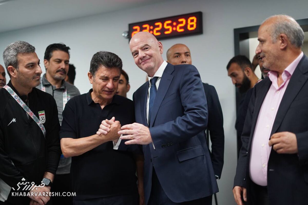 خنده‌های اجباری تیم ملی در رختکن بعد از شکست تلخ! +عکس