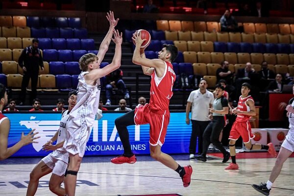 5668636 تیم بسکتبال نوجوانان ایران در رده ششم کاپ آسیا ایستاد