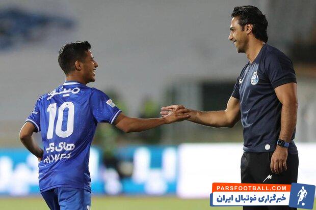 فرهاد مجیدی در حاشیه دیدار جام اتحادیه امارات با مهدی قایدی ملاقات کرد