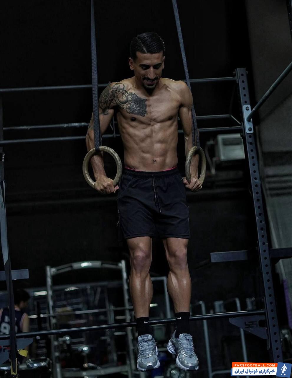 صالح حردانی ستاره استقلال تصاویر جالبی از خود منتشر کرد