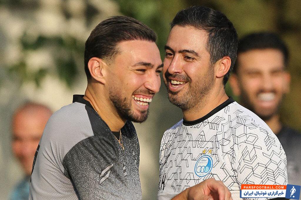 منیر الحدادی اولین تمرین خود را با استقلال انجام داد