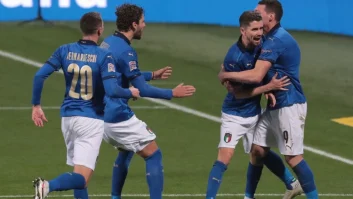 دیدار ایتالیا-استونی ساعت ۲۲:۱۵؛ پخش زنده از شبکه ورزش