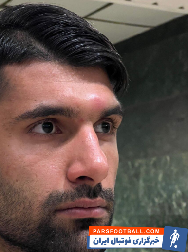 ابوالفضل سلیمانی پس از برخورد با رامین رضاییان دچار مصدومیت از ناحیه سر شد