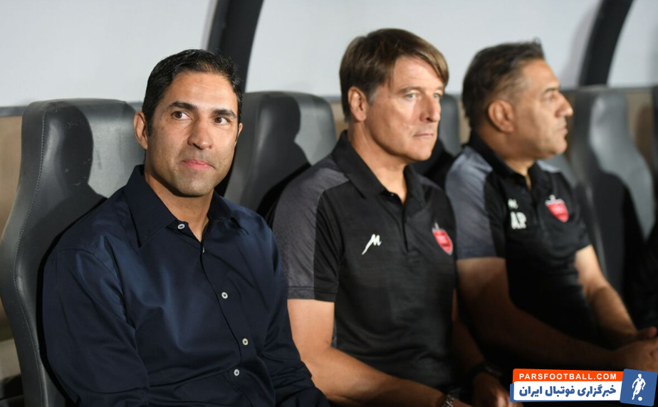 وحید هاشمیان سرمربی پرسپولیس در دیدار با فولاد غافلگیر شد