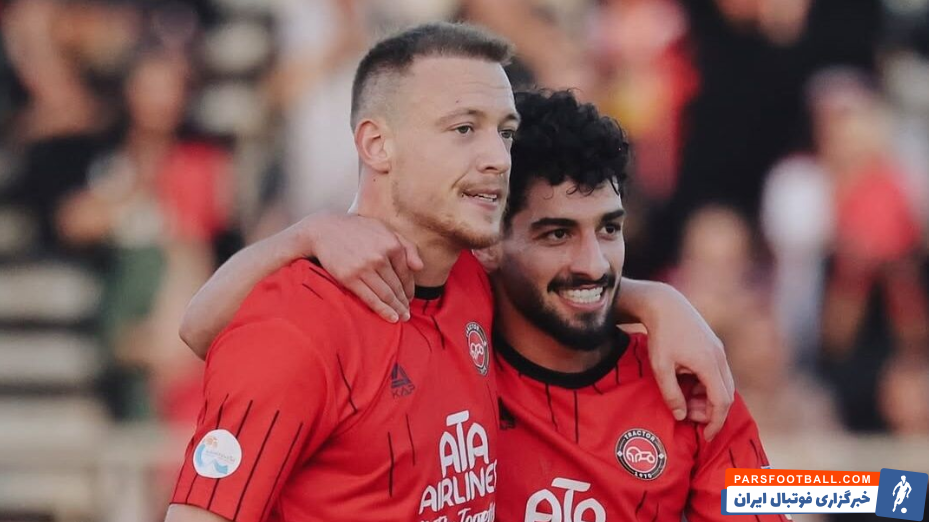 دروژدگ ستاره تراکتور به دلیل خطای خشن روی سعید عزت اللهی 2 جلسه محروم شد